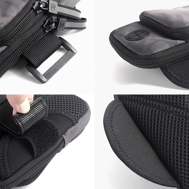 Outdoor sports equipment waterproof mobile phone arm bag fitness running wrist bag arm