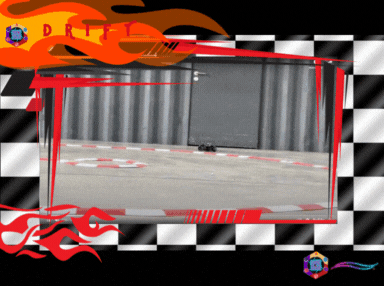 Drift Racing Frame Alloy Carbon Fiber Chassis Kit