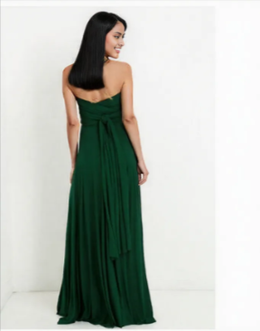 Red Hot Multiway Bandage Maxi | Sexy Backless Club & Party Long Dress | Summer Boho Convertible Infinity Dress