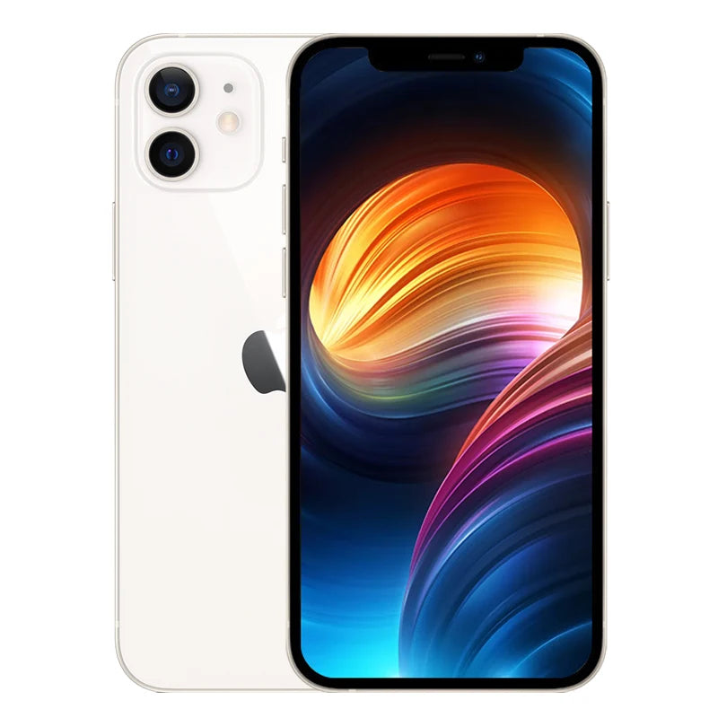 iPhone 12 5G iphone12 6.1" Genuine Super OLED RAM 4GB ROM 64/128/256GB A14 Bionic Face ID NFC 98% New Original Cell Phone