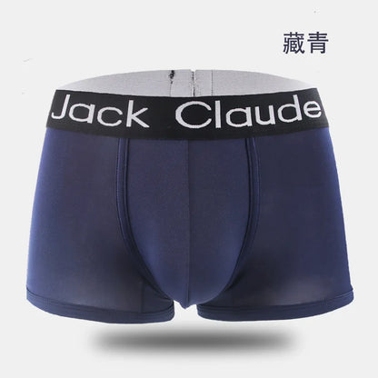 Jack Claude Mens Underwear Boxers Male Panties Pouch Sheath Sheer Underpants Men Tight Underpants Boxer Shorts