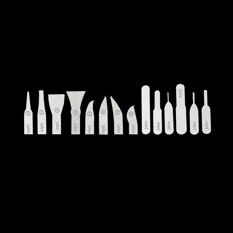 IC Chip Repair Thin Blade Tools Set CPU Edge Removal Tool Remove for Mobile Phone Computer CPU Motherboard Chip Repair