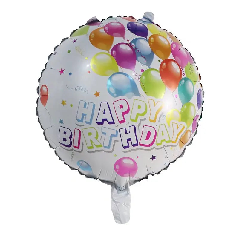 10pcs 18inch Happy Birthday Balloons Baby Shower Balloon Happy Birthday Party Decoration Foil Globos