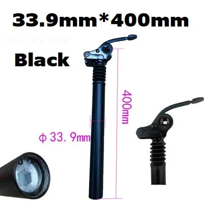 E-Bike Electric Folding Bike Shock Absorber Seat Post Alloy 25.4mm 27.2mm 28.6mm 31.8mm 33.9mm 34mm Folding Flipped Seat Post