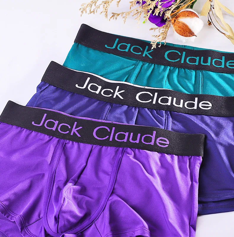 Jack Claude Mens Underwear Boxers Male Panties Pouch Sheath Sheer Underpants Men Tight Underpants Boxer Shorts