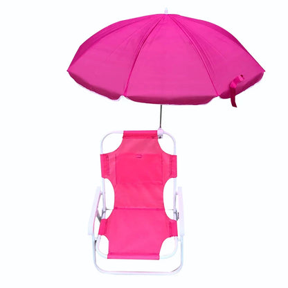 Beach Chairs and Umbrellas Outdoor Beach Folding Multifunctional Portable Deck Chairs for Children Pool Campsite sillas de playa