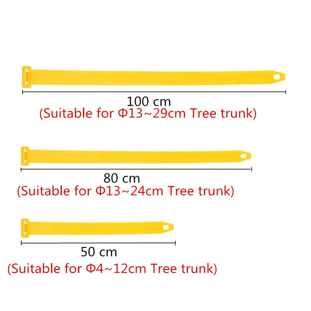 Practical Big Tree Growing Support Stake Bandage Landscape Tree Windproof Fixing Tripod Plastic Cups Greening Gardening Supplies