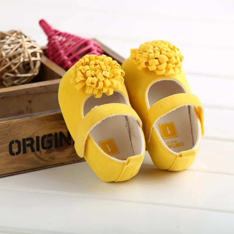 0-18 Months Newborn Baby Girl Walking Shoes Princess Shoes Little Baby Soft Bottom Anti Drop Girls Toddler Shoes