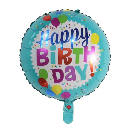 10pcs 18inch Happy Birthday Balloons Baby Shower Balloon Happy Birthday Party Decoration Foil Globos