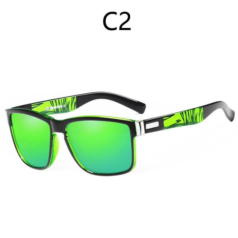 M plus Polarized Sunglasses Men Driving Sun glasses Square Glasses For Men High Quality UV400 Shades Eyewear