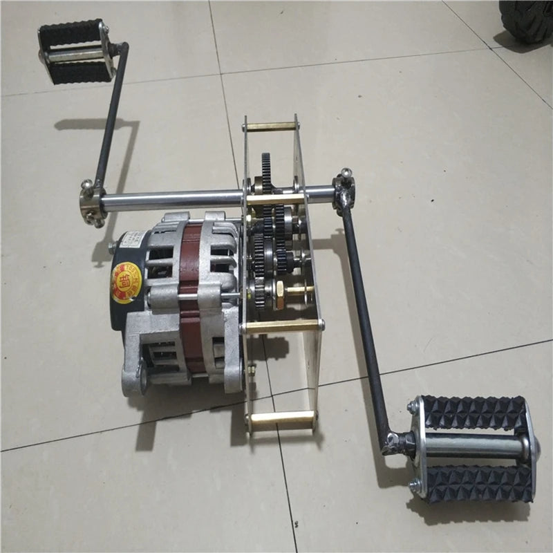 Pedal generator brushless 12V 24V 2000W 220V 800W high-power DC battery charging AC permanent magnet