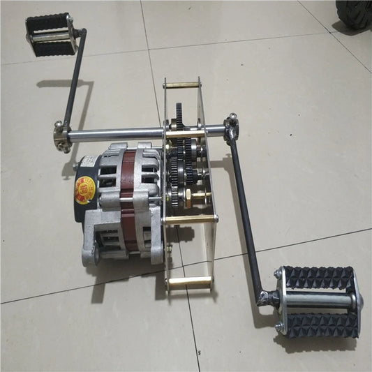 Pedal generator brushless 12V 24V 2000W 220V 800W high-power DC battery charging AC permanent magnet