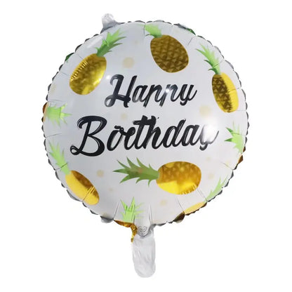 10pcs 18inch Happy Birthday Balloons Baby Shower Balloon Happy Birthday Party Decoration Foil Globos