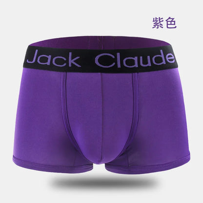 Jack Claude Mens Underwear Boxers Male Panties Pouch Sheath Sheer Underpants Men Tight Underpants Boxer Shorts