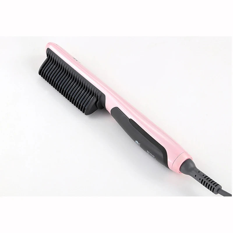 Electric Straightening Comb Ions Hair Straightener Brush Hair Care Styling Brushes Ceramic Irons Fast Heating Hair Styler