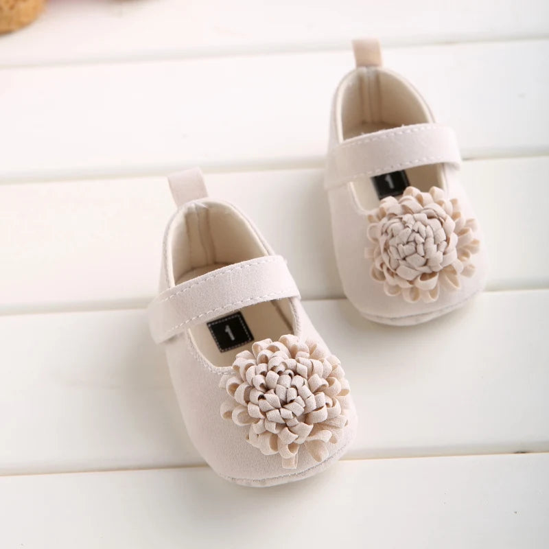0-18 Months Newborn Baby Girl Walking Shoes Princess Shoes Little Baby Soft Bottom Anti Drop Girls Toddler Shoes