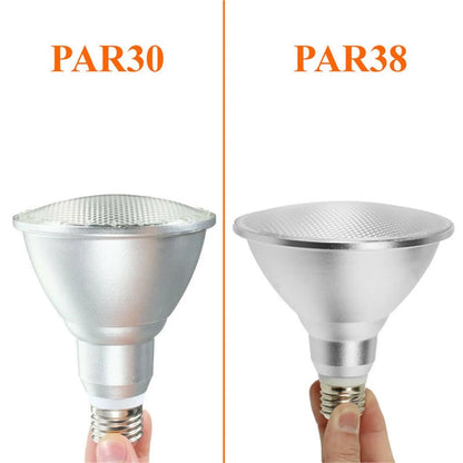 Dimmable RGB PAR30 PAR38 Par Light E27 15W 25W LED Spotlight Bulb Flood Lamp Remote Control Multicolor Home Decoration 110V 220V