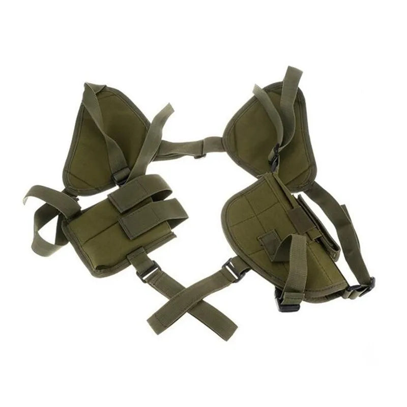 Left Right Hand Tactical Nylon Gun Holster Universal Pistol Gun Carry Pouch Concealed Shoulder Holster G17 M9 Gun