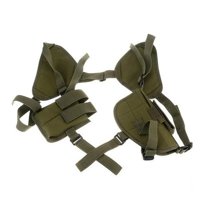 Left Right Hand Tactical Nylon Gun Holster Universal Pistol Gun Carry Pouch Concealed Shoulder Holster G17 M9 Gun
