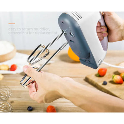 Multifunctional 7 Speed Egg Beater Mini Mixer Electric Food Blender Mixer Automatic Cream Food Cake Baking Dough Mixer