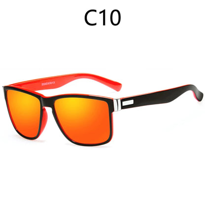 M plus Polarized Sunglasses Men Driving Sun glasses Square Glasses For Men High Quality UV400 Shades Eyewear