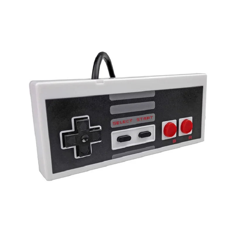 6FT Classic Controller Gaming Joystick Joypad for NES Console Compatible with NTSC And PAL System Classic Style