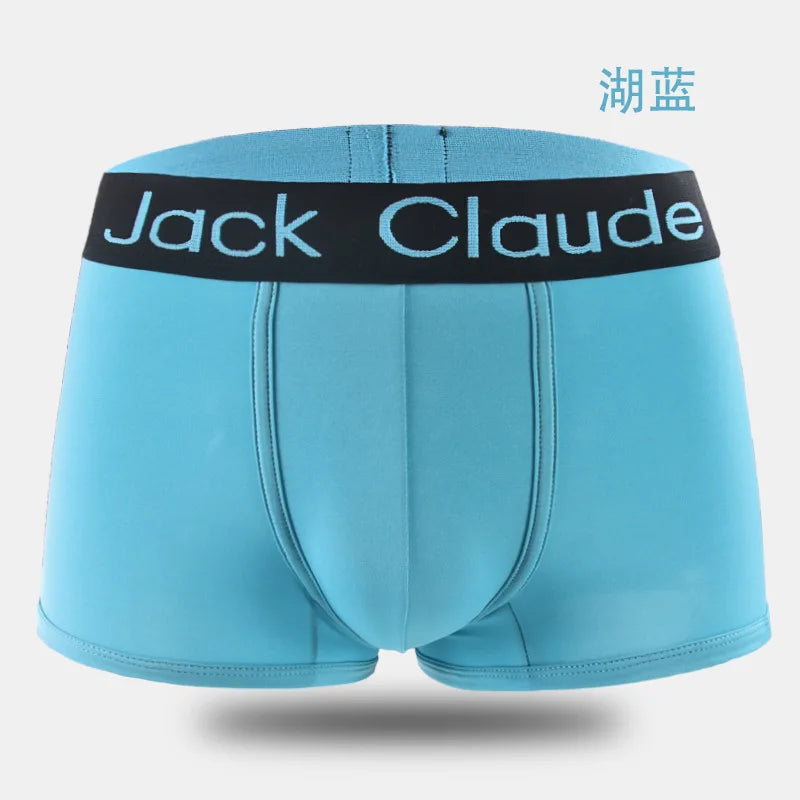 Jack Claude Mens Underwear Boxers Male Panties Pouch Sheath Sheer Underpants Men Tight Underpants Boxer Shorts