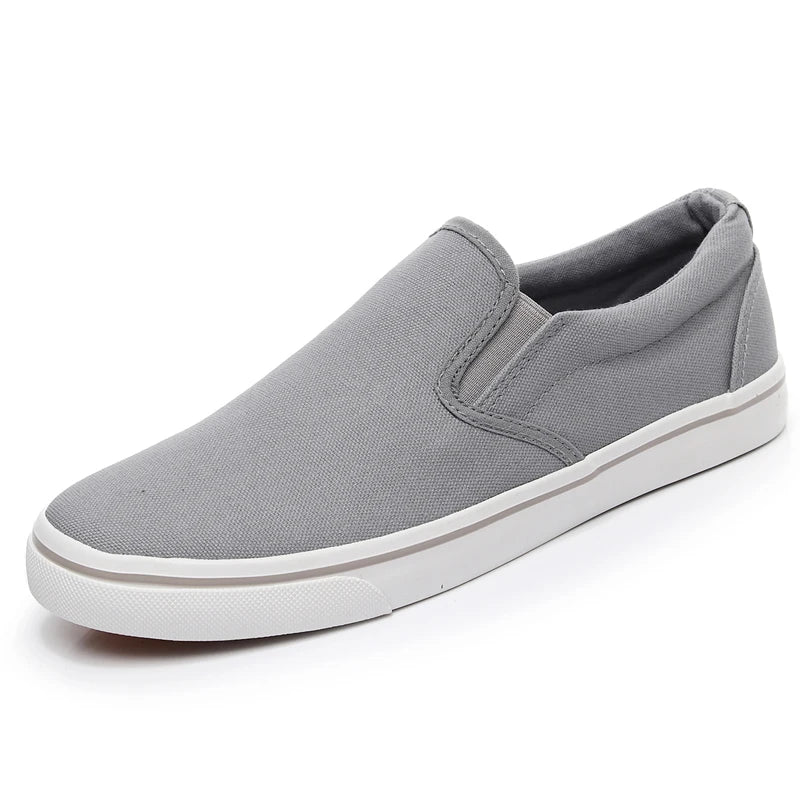 FUQIAO New Canvas Driving Shoes Men Green Black Yellow White Vulcanized Lazy Canvas Shoes Mens Designer Sneakers Fashion Men