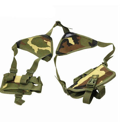Left Right Hand Tactical Nylon Gun Holster Universal Pistol Gun Carry Pouch Concealed Shoulder Holster G17 M9 Gun