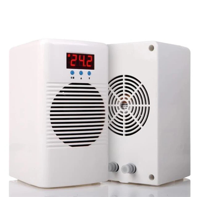 Electronic water chiller home chiller mini fish tank cooling refrigerator aquarium cooling and heating mute ice water machine