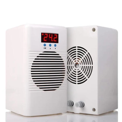 Electronic water chiller home chiller mini fish tank cooling refrigerator aquarium cooling and heating mute ice water machine