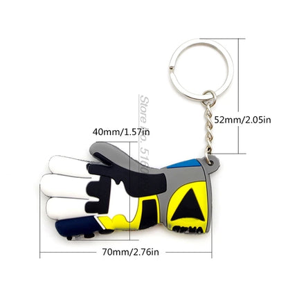 2021 New Style Moto Key Chain Ring For Valentino Rossi Car Keychain Volvo Car Keyring Car Keychain Skoda R Line Key Chain