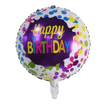 10pcs 18inch Happy Birthday Balloons Baby Shower Balloon Happy Birthday Party Decoration Foil Globos