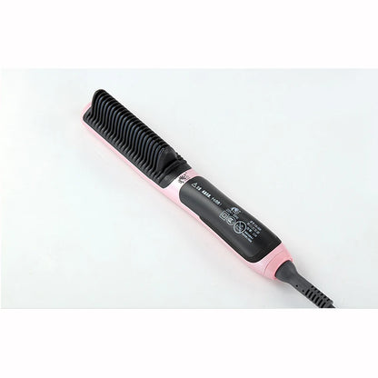 Electric Straightening Comb Ions Hair Straightener Brush Hair Care Styling Brushes Ceramic Irons Fast Heating Hair Styler