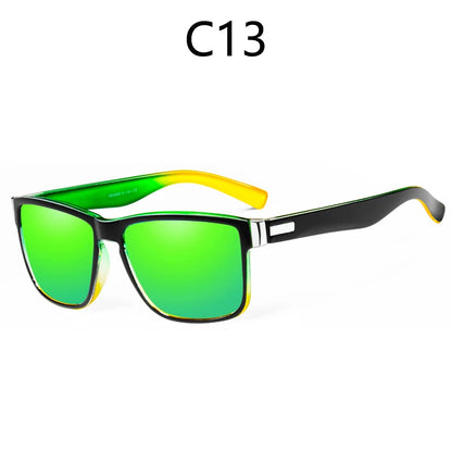 M plus Polarized Sunglasses Men Driving Sun glasses Square Glasses For Men High Quality UV400 Shades Eyewear