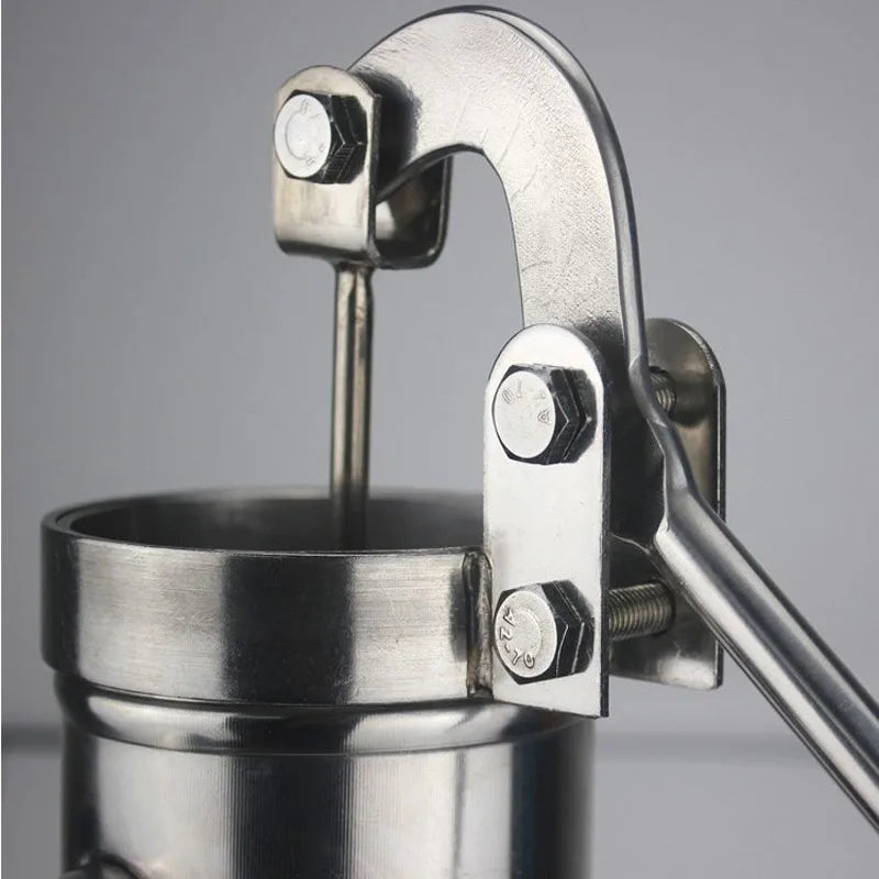 Manual Piston Water Pressure Well Pump Durable Domestic Oil Pump Well Hand Shake Suction Pump Thickness 1.3mm