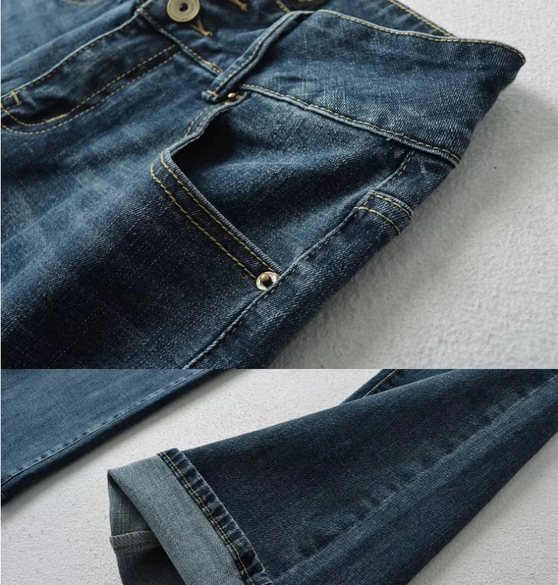 Runwaylover 3184 American Style 2024 Ladies Sexy Low Waist Flare Jeans