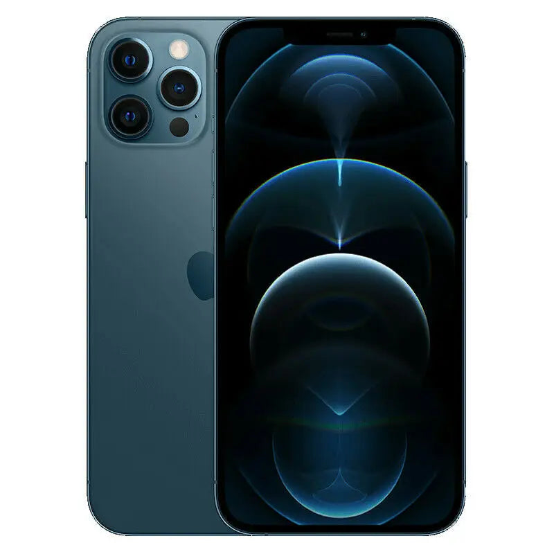 Genuine Apple iPhone 12 Pro 12pro 128/256/512GB ROM 6.1" Original OLED RAM 6GB A14 Bionic IOS Face ID NFC Unlocked 5G 98% New