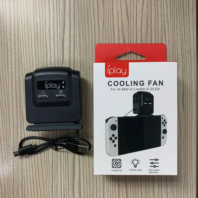 Console External Cooler Fans USB Power Turbo Temperature Cooler Fan for Nintendo Switch OLED Game Heatsink Radiator Accessories