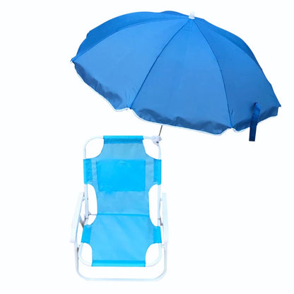 Beach Chairs and Umbrellas Outdoor Beach Folding Multifunctional Portable Deck Chairs for Children Pool Campsite sillas de playa