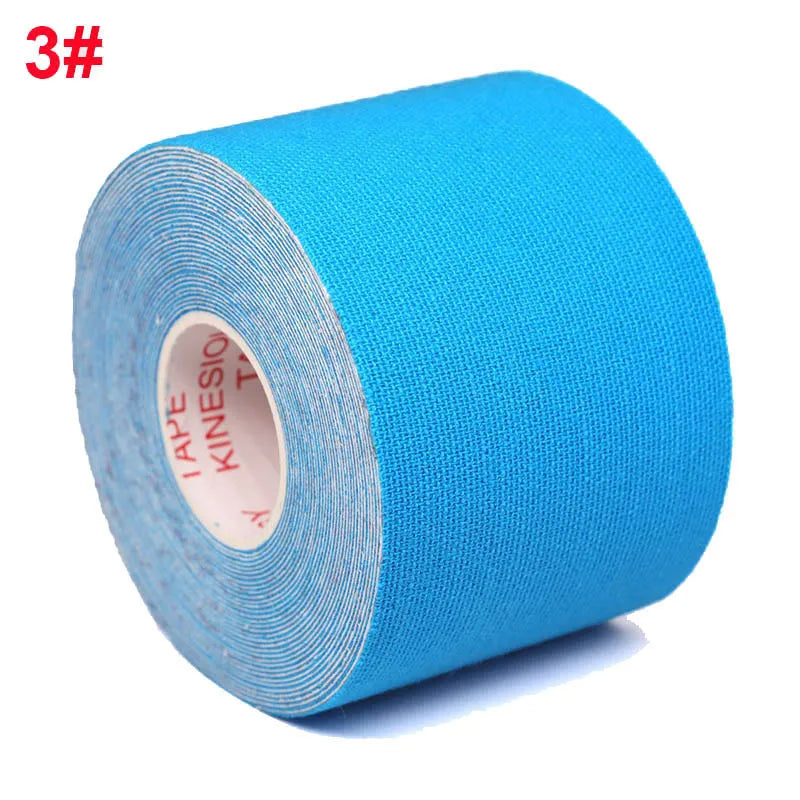5m Kinesiology Wrap Tape Muscle Pain Relief Waterproof Sports Recovery Athletic Tape Strapping For Tennis Knee Finger Wrist