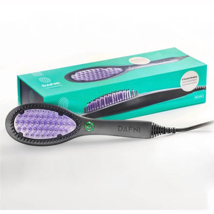 Electric Ceramic Anti-Scald Hair Brush Straightener Comb PTC Fast Heating Straight Hair Straightening Curling Brushes