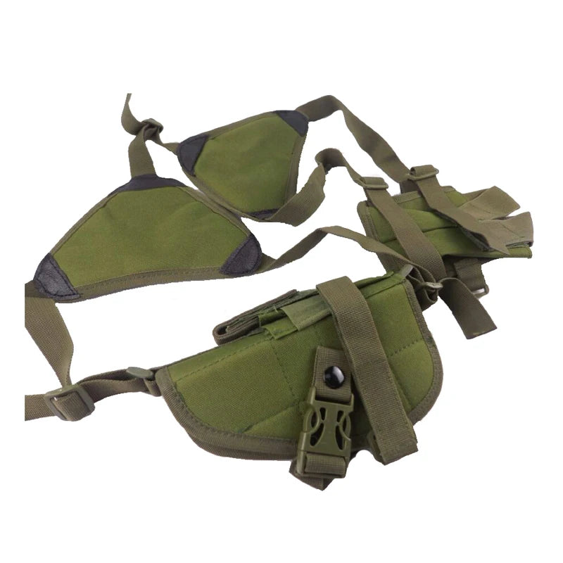 Left Right Hand Tactical Nylon Gun Holster Universal Pistol Gun Carry Pouch Concealed Shoulder Holster G17 M9 Gun