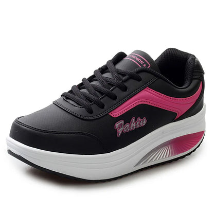 Women Sneakers Autumn Lace Up Vulcanized Shoes Woman Casual Platform Sneaker Women Summer Breathable Mesh Shoes Footwear WSH3779