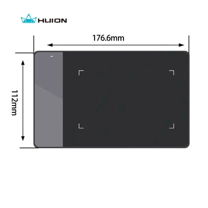 Original HUION 420 4-Inch Digital Tablets Mini USB Signature Pen Tablet Graphics Drawing Tablet OSU Game Tablet