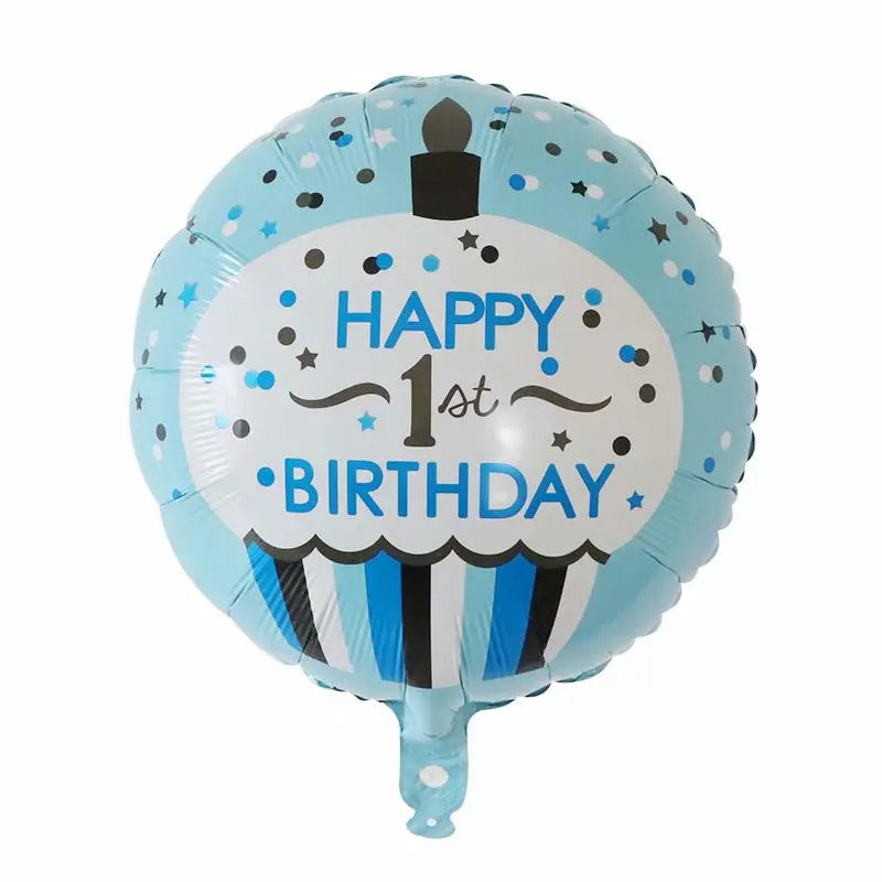 10pcs 18inch Happy Birthday Balloons Baby Shower Balloon Happy Birthday Party Decoration Foil Globos