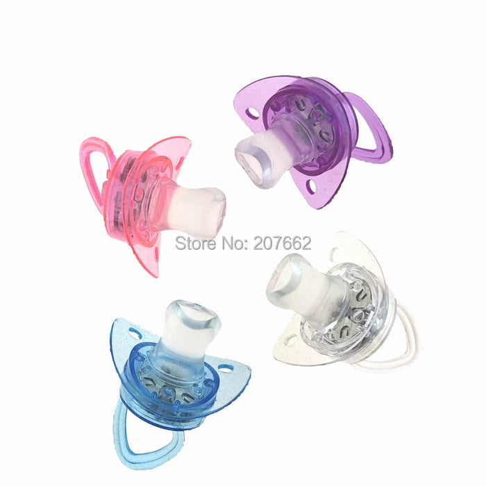Light Up Soft Pacifiers LED Rave Party Glowing Whistle Flashing Lanyard Necklace Glowing Flashing Led Whistle Nipple