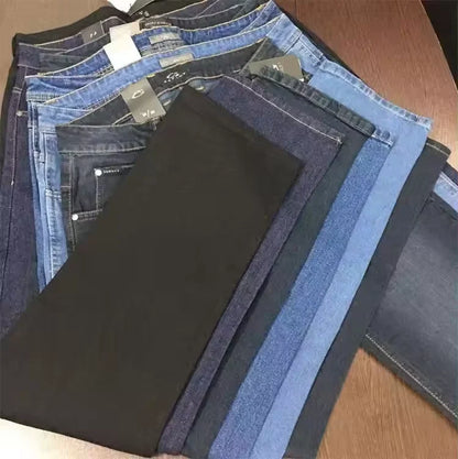 Chen   Inventory End Goods Wholesale Men's and Women Jeans Shorts Denim Skirt Jacket Used Clothes