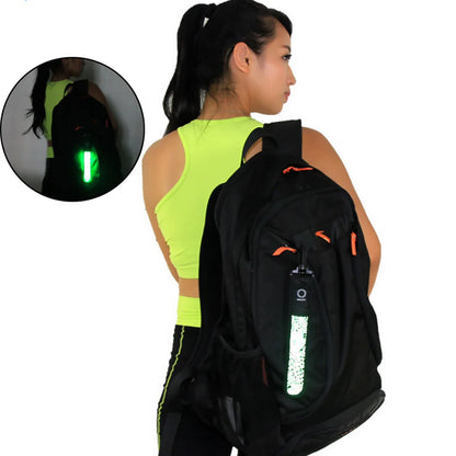 LED Glowing Luminous Reflective Backpack Hanging Light  Night Running Safety Alert Wristband Outdoor Sport Armband Light