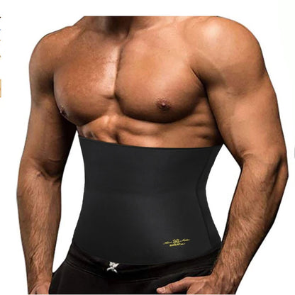 Men Waist Trainer Corset Neoprene Sauna Body Shaper Tummy Control Belt Slimming Strap Fitness Sweat Shapewear for Fat Burner